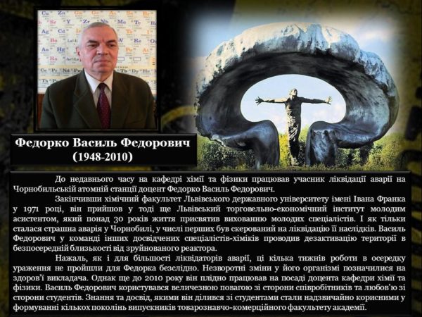 До 30-річчя Чорнобильської трагедії