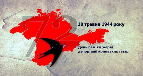 18 травня - День пам'яті жертв депортації кримських татар