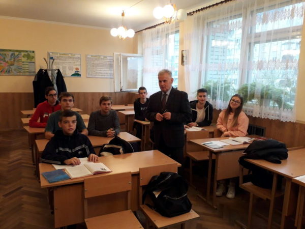 Профорієнтаційна зустріч з учнями школи № 90 м. Львова