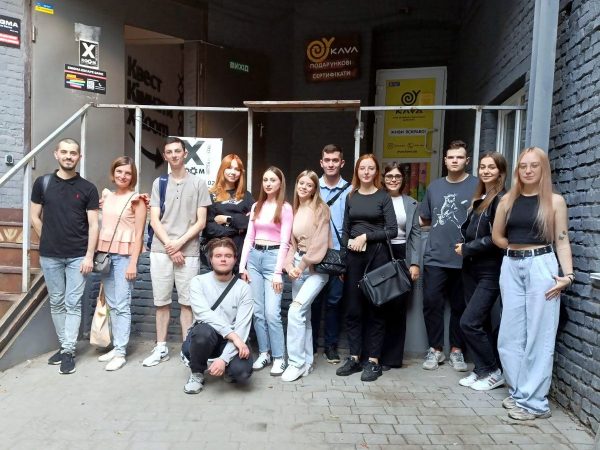 Виїзне практичне заняття в «Enigma Escape Game»