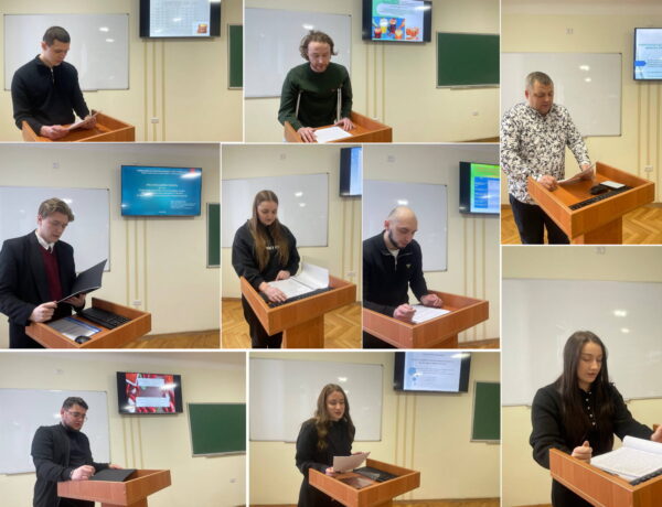 захисти кваліфікаційних робіт на кафедрі товарознавства, митної справи та управління якістю