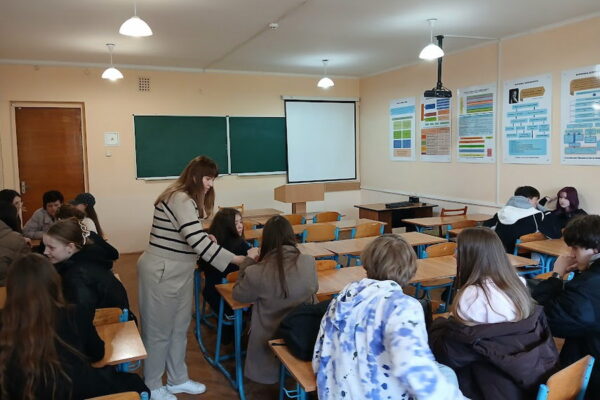 зустріч школярів із представниками кафедри підприємництва, торгівлі та логістики